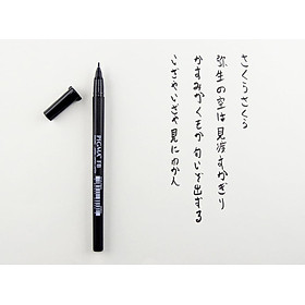 SAKURA - BÚT CỌ PIGMA, MÀU ĐEN FB (Fine Brush)