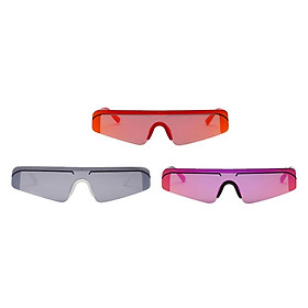 3x Fashion Womens Oversized Frame Sunglasses Summer Party Eyewear Anti UV Shades