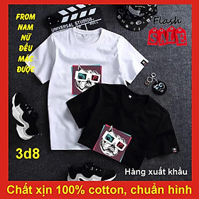 áo thun 3d 8 hottrend hàng VNXK, 100% cotton chất lạnh, hàng đẹp, sịn sò, mịn sịn thơm, co giãn 4 chiều, phông