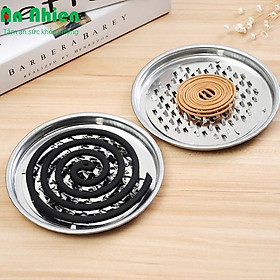 Mua Khay đựng nhang muỗi chống cháy chống bỏng bằng thép không gỉ