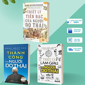 Sách - Combo 3 Cuốn Thành Công + Triết Lý Tiền Bạc Triết Lý Làm Giàu Của Người Do Thái