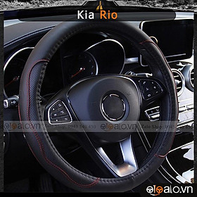 Bọc volang ô tô dành cho xe Kia Rio da PU cao cấp - OTOALO