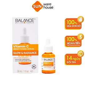 Tinh Chất Serum Dưỡng Trắng Da, Mờ Thâm Balance Active Formula Vitamin C Brightening 30ml