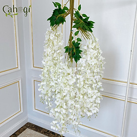 Cành hoa tử đằng giả - Size 110cm - Cây giả, hoa lụa decor trang trí nhà cửa