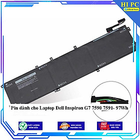 Mua Pin dành cho Laptop Dell Inspiron G7 7590 7591- 97Wh - Hàng Nhập Khẩu