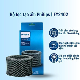 Bộ lọc tạo ẩm Philips FY2402 Màng lọc thay thế cho các mã HU4816 - Hàng nhập khẩu