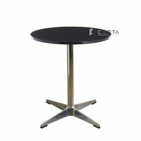 Mua Bàn cafe mặt gỗ mdf TE1552-06W Nội thất Capta Bàn tiếp khách mặt gỗ MDF ống chân inox đế chân nhôm chống rỉ hcm