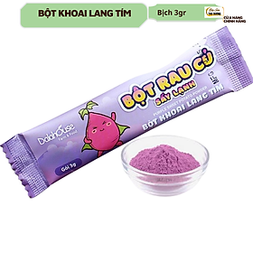 Mua Bột khoai lang tím 3gr - Gói lẻ bột rau củ hỗn hợp cho bé Dalahouse - Dùng ăn dặm cho bé, tạo màu món ăn, hỗ trợ tiêu hóa, dinh dưỡng tại Đặc Sản Thu Dương | Tiki Mua Bột Khoai Lang Tím 3Gr - Gói Lẻ Bột Rau Củ Hỗn Hợp Cho Bé Dalahouse - Dùng Ăn Dặm Cho Bé, Tạo Màu Món Ăn, Hỗ Trợ Tiêu Hóa, Dinh Dưỡng Tại Đặc Sản Thu Dương | Tiki