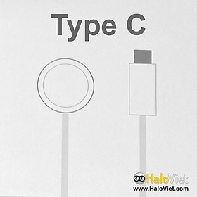Cáp sạc không dây Type C cho đồng hồ Apple Watch Magnetic dài 1m