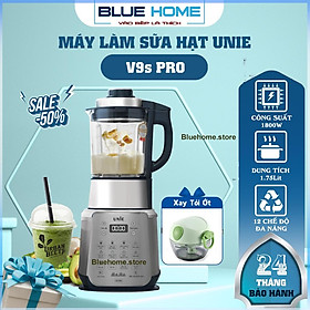 Mua Máy Làm Sữa Hạt Unie V9s Pro 2024  1.75Lit - 1800w  Động Cơ Êm Hơn Bền Bỉ Hơn  hàng chính hãng