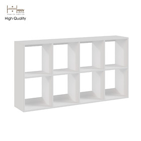 [Happy Home Furniture] ZANE , Kệ sách 2x4, 140cm x 28cm x 75cm ( DxRxC), KSA_038