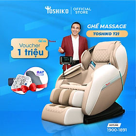 Ghế massage trị liệu toàn thân Toshiko giúp thư giãn và hỗ trợ giảm đau