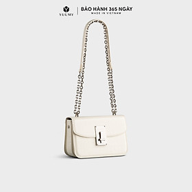 Túi đeo chéo da nữ thiết kế phối khóa trang trí YUUMY Seasand YN186