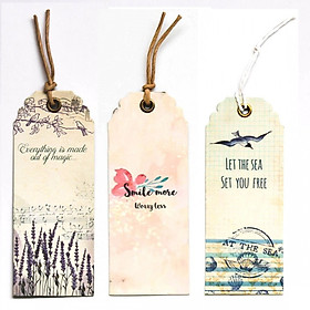 Combo 3 bookmark Sea Lavender Smile More