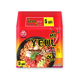 Lốc 5 Gói Mì Yeul Cay Ottogivn (5x120g)