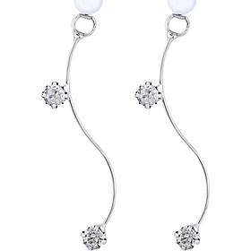 Bông Tai Thời Trang Jane Tatiana BH2460 - Bạc