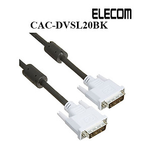 Mua Cáp DVI-D Elecom CAC-DVSL20BK (2m) - Hàng Chính Hãng