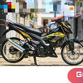 Tem rời dành cho xe SONIC 150 ĐEN VÀNG