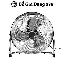 Quạt Sàn Silvercrest, Quạt Chân Quỳ, Quạt Inox, Quạt Điện, Quạt Máy, Quạt Để Bàn,Đường Kính 45cm, Không Gây Ồn, Nhập Đức - Màu bạc