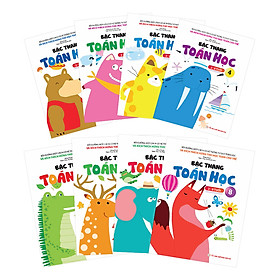 Combo Bậc Thang Toán Học (8 Tập)