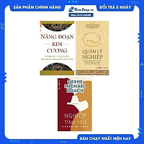 Combo 3 Quyển Geshe Michael Roach Năng Đoạn Kim Cương + Quản Lý Nghiệp +