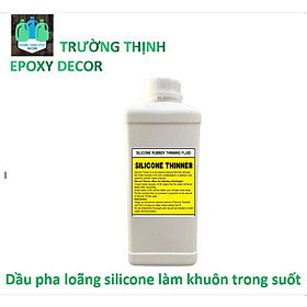 Dầu Pha Loãng Silicone 1 Lít Silicone Thinner Giảm Độ Nhớt, Độ Cứng Silicon Làm Khuôn - Trường Thịnh Sài Gòn