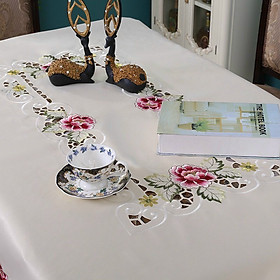 Mua Khăn Trải Bàn Vải Thêu 60x1m2