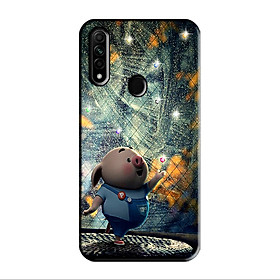ỐP LƯNG DẺO ĐÍNH ĐÁ DÀNH CHO OPPO A8 2020