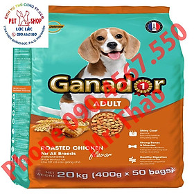 [ 20KG ] Thức ăn cho chó trưởng thành Ganador vị gà nướng - Ganador Adult Roasted Chicken Flavor [ 20KG