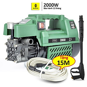Mua Máy rửa xe gia đình công suất mạnh 2000W - C0001G2  dễ dàng xịt tưới ống bơm nước 15m  vòi bơm áp lực cao