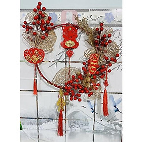 Vòng đào đông trang trí Tết size lớn phk shop