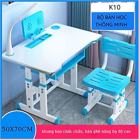 Mua BỘ BÀN GHẾ HỌC SINH THÔNG MINH ĐIỀU CHỈNH ĐỘ CAO  CHỐNG GÙ CHỐNG CẬN