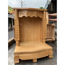 Mua Bàn Thờ Thần Tài Ông Địa ngang 50 cm x cao 76 cm gỗ Gõ 100%...  (FREESHIP HCM 30-50 KM )