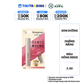 Son dưỡng môi chống nắng OMI MENTURM DEEPNER màu hồng beige (2.3 g/thỏi)