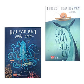 Combo Văn Học Kinh Điển Bán Chạy: Hai Vạn Dặm Dưới Biển + Ông Già Và Biển Cả (Bộ 2 Cuốn Sách Gỉa Tưởng Hiện Đại)