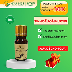 Tinh dầu hoa Oải Hương nguyên chất Hoa Nén 3ml - 50ml - Làm thơm phòng, đuổi muỗi, ngủ ngon