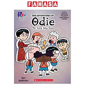 Sách ngoại văn: Reel Books Level 2 - The Adventures Of Odie 2 - The Long Way Home (With Storyplus) - Scholastic