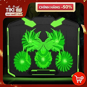 Mua Tản nhiệt máy tính Q7  Có Đèn Led  5 Quạt Mạnh Mẽ Giúp Bảo Vệ Máy Tính Laptop - Hàng Nhập Khẩu