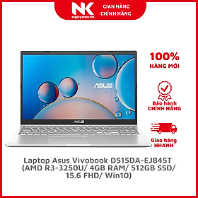 Mua Laptop Asus Vivobook D515DA-EJ845T (AMD R3-3250U/ 4GB RAM/ 512GB SSD/ 15.6 FHD/ Win10) - Hàng Chính Hãng