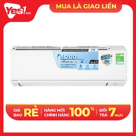 Máy lạnh Daikin 1.0 HP FTF25XAV1V - Hàng chính hãng - Giao HCM và 1 số tỉnh thành