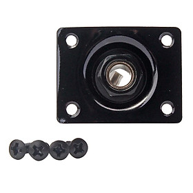 Electric Guitar Output Jack Plate Socket 6.35mm 1/4'' for  Style Guitar