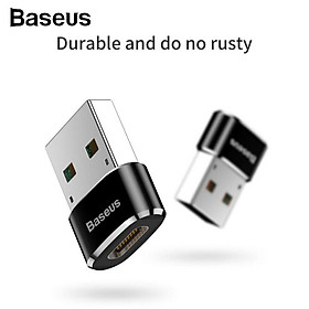 Mua Đầu chuyển adapter chuyển đổi từ type c sang usb type a Baseus LV119 cho andoird - hàng chính hãng