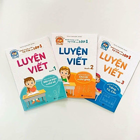 Sách – Combo 3 cuốn Luyện Viết – Tâm thế vào lớp 1 – Quyển 123 (3 cuốn)