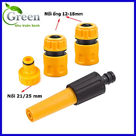 Mua Bộ Vòi Rửa Xe Tưới Cây Đa Năng 4 Món Kết Nối Nhanh