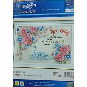 Mua Tranh thêu vợ chồng X8178