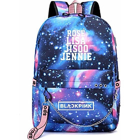 Balo Blackpink galaxy thiết kế thông minh đựng laptop đồ học tập phong cách Hàn Quốc tặng ảnh thiết kế vcone