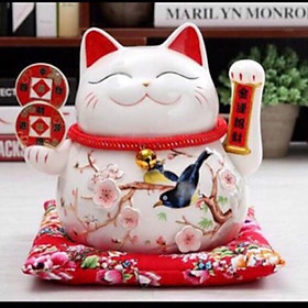 Mua Mèo thần tài Niên niên phát tài 25cm
