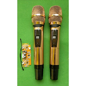 Hình ảnh Bộ mic loa kéo Kèm Mạch chỉnh được tần số M-01