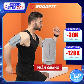 Đai đeo chạy bộ, túi đựng điện thoại đeo tay chạy bộ GoodFit chống nước, phản quang Goodfit GF201RA