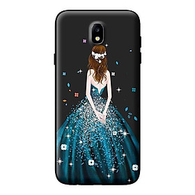 Ốp in cho Samsung Galaxy J2 Core Cô Gái Váy Xanh - Hàng chính hãng